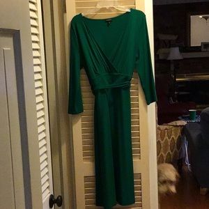 Beautiful green dress by Talbots